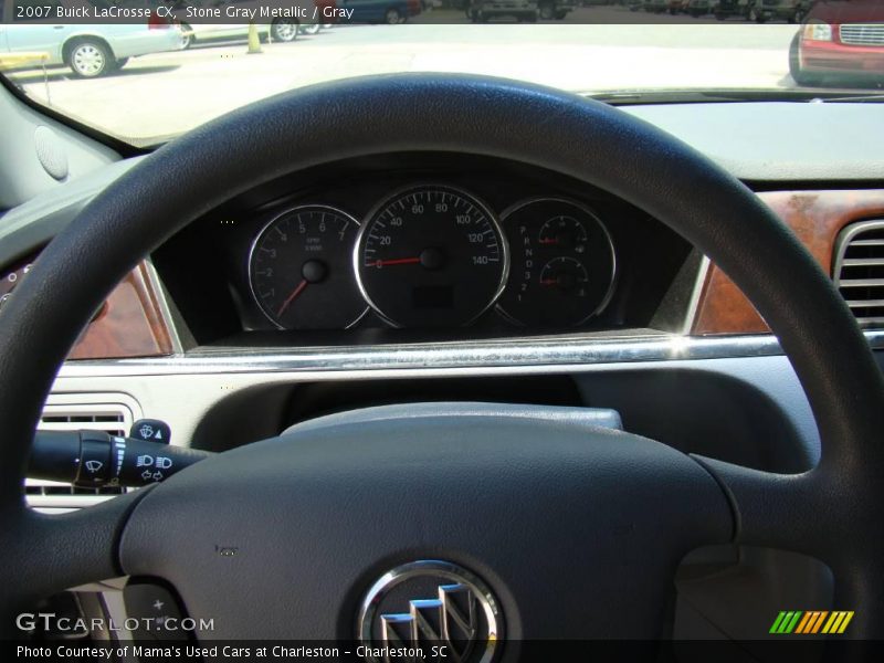 Stone Gray Metallic / Gray 2007 Buick LaCrosse CX