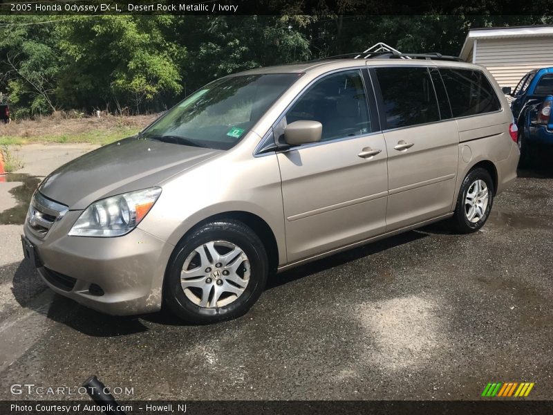 Desert Rock Metallic / Ivory 2005 Honda Odyssey EX-L