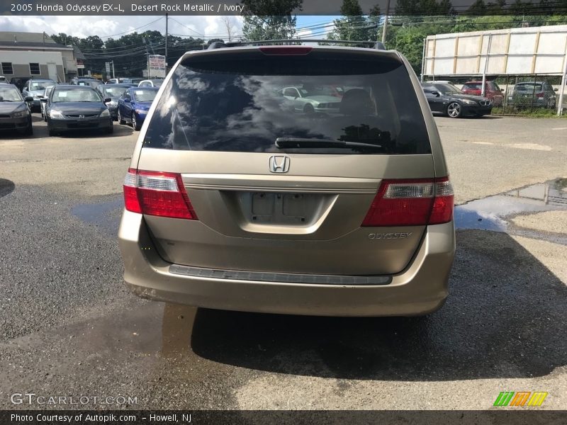 Desert Rock Metallic / Ivory 2005 Honda Odyssey EX-L