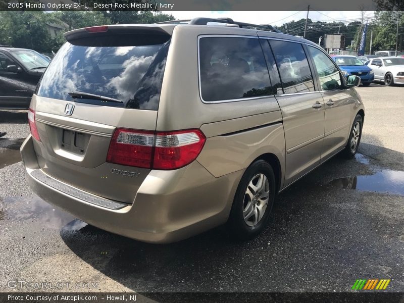 Desert Rock Metallic / Ivory 2005 Honda Odyssey EX-L