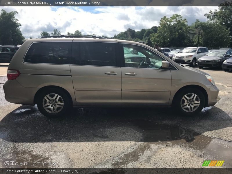 Desert Rock Metallic / Ivory 2005 Honda Odyssey EX-L