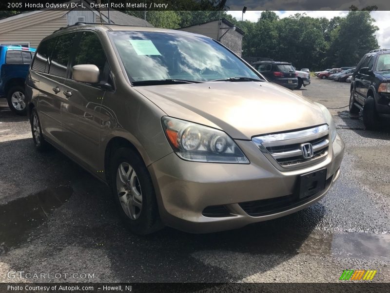 Desert Rock Metallic / Ivory 2005 Honda Odyssey EX-L