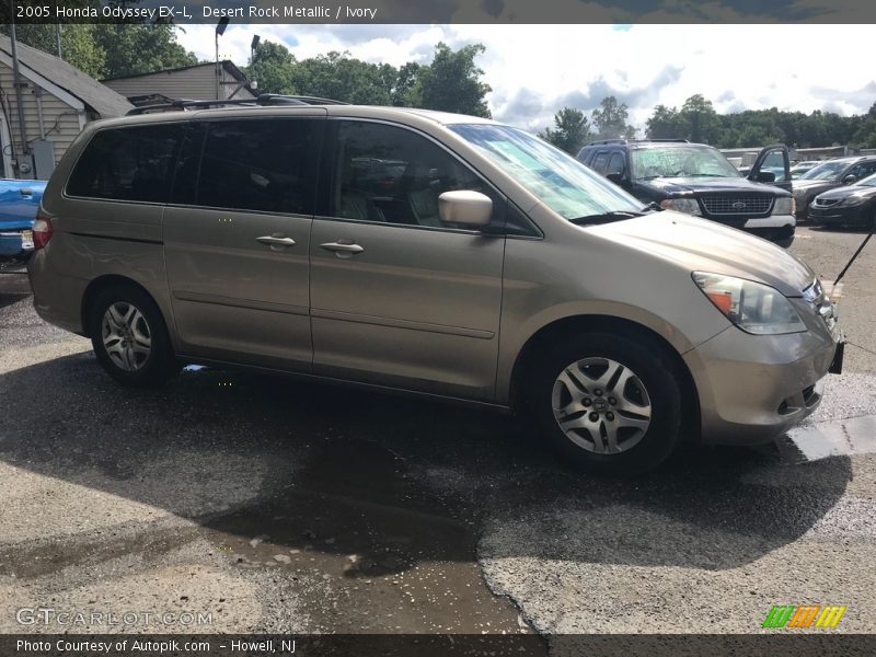 Desert Rock Metallic / Ivory 2005 Honda Odyssey EX-L