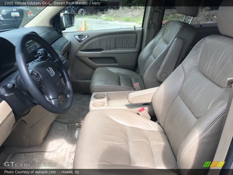 Desert Rock Metallic / Ivory 2005 Honda Odyssey EX-L