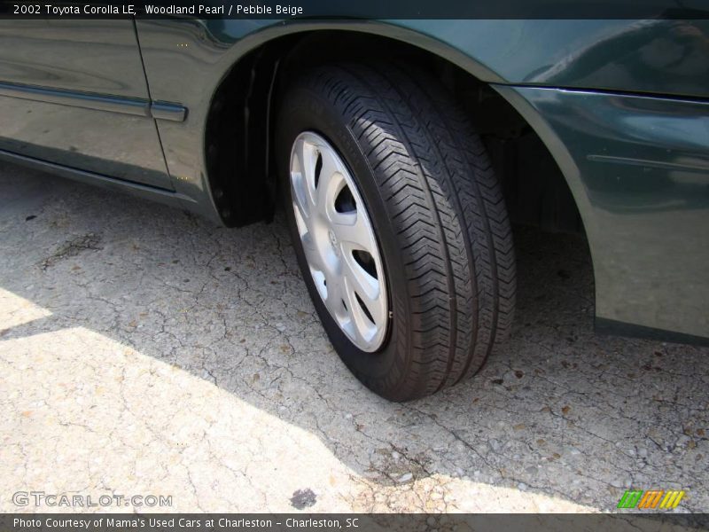 Woodland Pearl / Pebble Beige 2002 Toyota Corolla LE