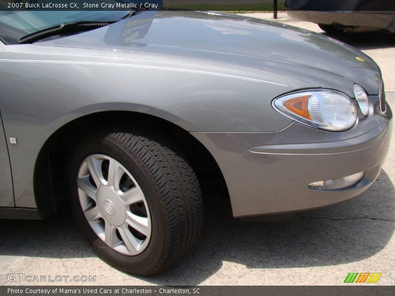 Stone Gray Metallic / Gray 2007 Buick LaCrosse CX
