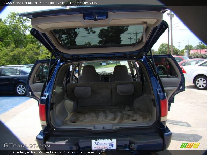 Indigo Blue Metallic / Medium Gray 2000 Chevrolet Blazer LS
