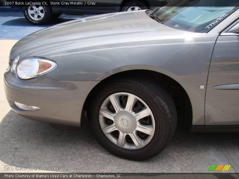Stone Gray Metallic / Gray 2007 Buick LaCrosse CX