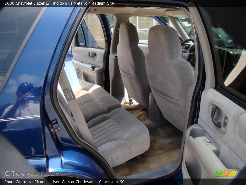 Indigo Blue Metallic / Medium Gray 2000 Chevrolet Blazer LS