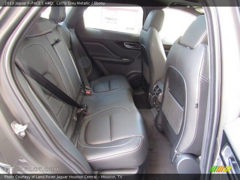 Rear Seat of 2019 F-PACE S AWD