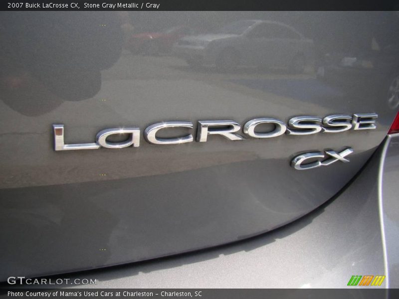 Stone Gray Metallic / Gray 2007 Buick LaCrosse CX