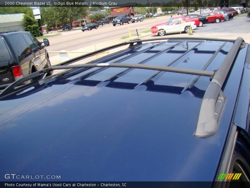 Indigo Blue Metallic / Medium Gray 2000 Chevrolet Blazer LS