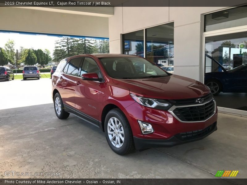 Cajun Red Tintcoat / Jet Black 2019 Chevrolet Equinox LT