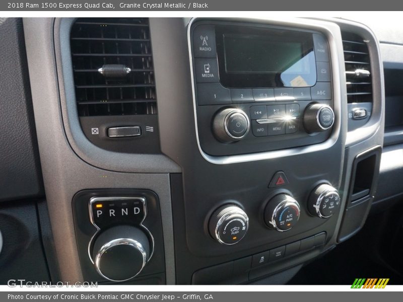 Granite Crystal Metallic / Black 2018 Ram 1500 Express Quad Cab
