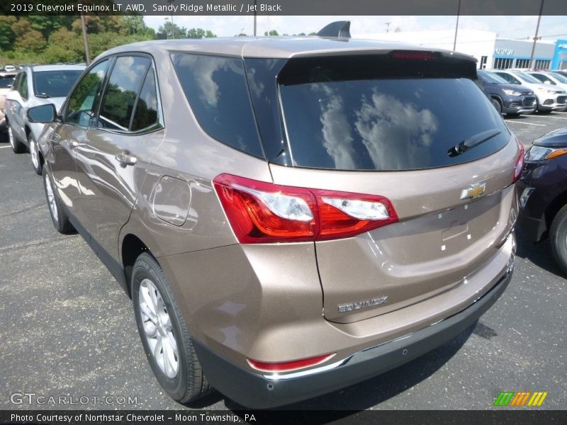 Sandy Ridge Metallic / Jet Black 2019 Chevrolet Equinox LT AWD