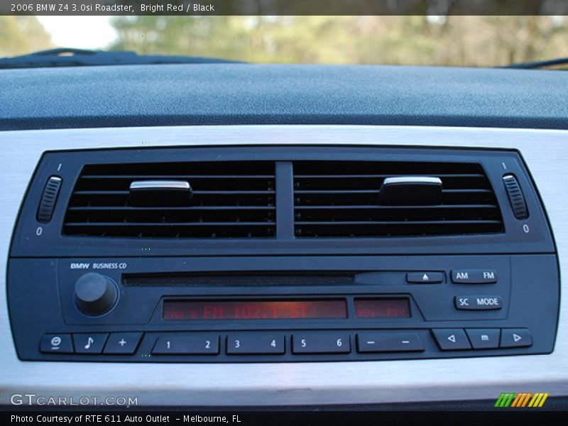 Bright Red / Black 2006 BMW Z4 3.0si Roadster