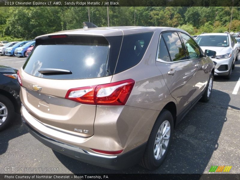 Sandy Ridge Metallic / Jet Black 2019 Chevrolet Equinox LT AWD