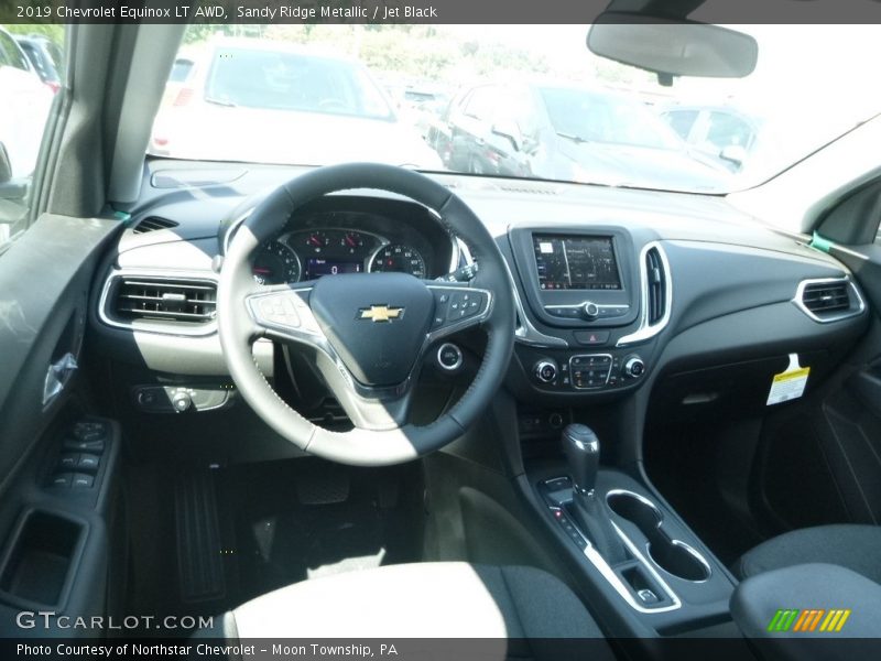 Sandy Ridge Metallic / Jet Black 2019 Chevrolet Equinox LT AWD