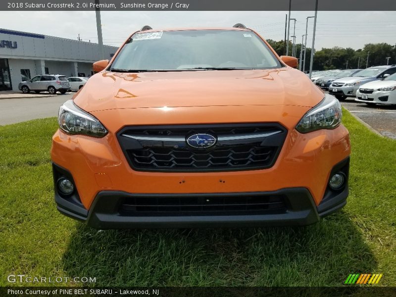 Sunshine Orange / Gray 2018 Subaru Crosstrek 2.0i Premium