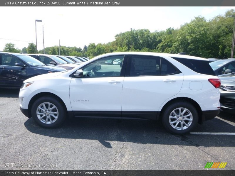 Summit White / Medium Ash Gray 2019 Chevrolet Equinox LS AWD