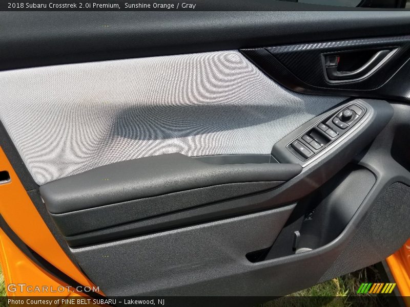 Sunshine Orange / Gray 2018 Subaru Crosstrek 2.0i Premium