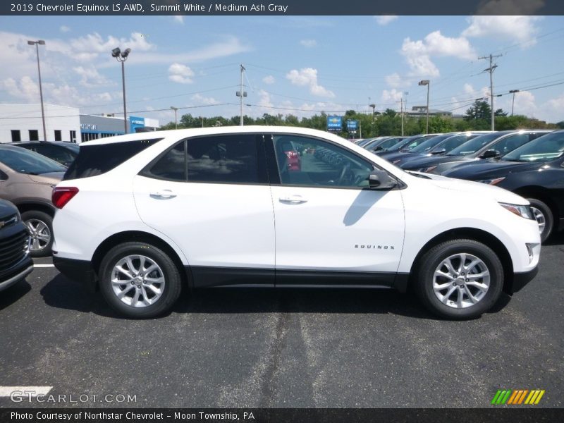 Summit White / Medium Ash Gray 2019 Chevrolet Equinox LS AWD