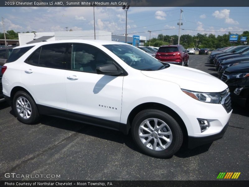 Summit White / Medium Ash Gray 2019 Chevrolet Equinox LS AWD