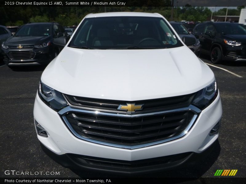 Summit White / Medium Ash Gray 2019 Chevrolet Equinox LS AWD