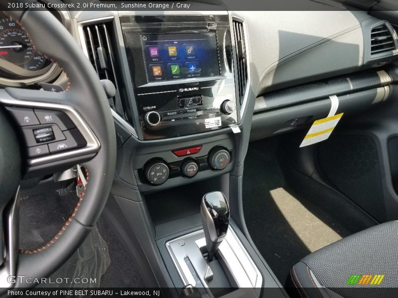 Sunshine Orange / Gray 2018 Subaru Crosstrek 2.0i Premium