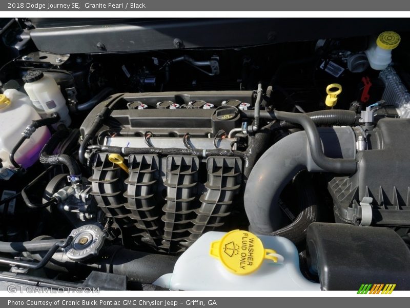Granite Pearl / Black 2018 Dodge Journey SE