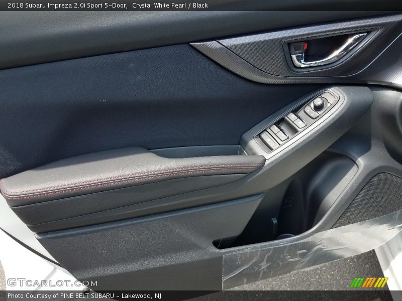 Crystal White Pearl / Black 2018 Subaru Impreza 2.0i Sport 5-Door