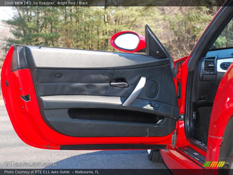 Bright Red / Black 2006 BMW Z4 3.0si Roadster