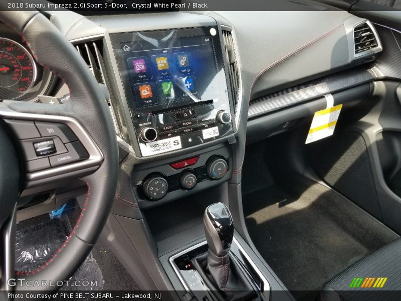 Crystal White Pearl / Black 2018 Subaru Impreza 2.0i Sport 5-Door