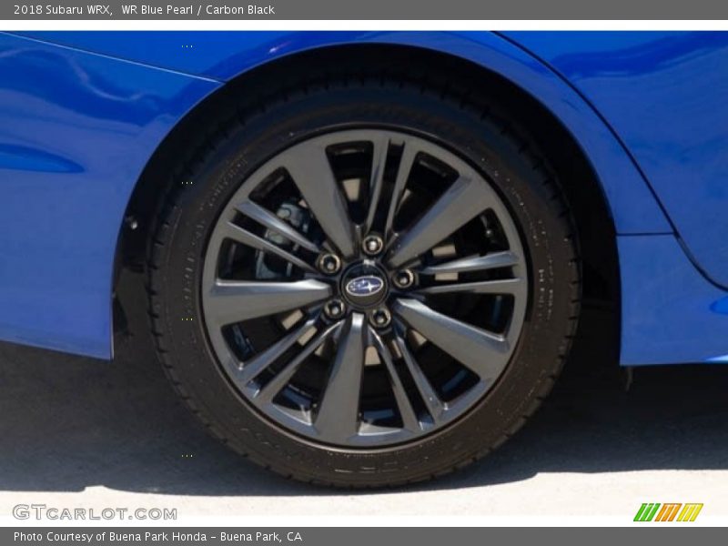 WR Blue Pearl / Carbon Black 2018 Subaru WRX