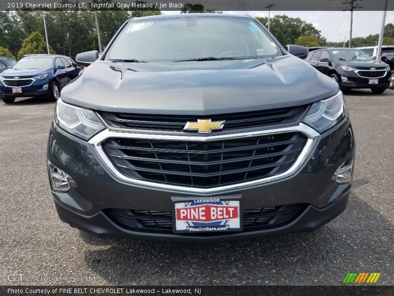 Nightfall Gray Metallic / Jet Black 2019 Chevrolet Equinox LT