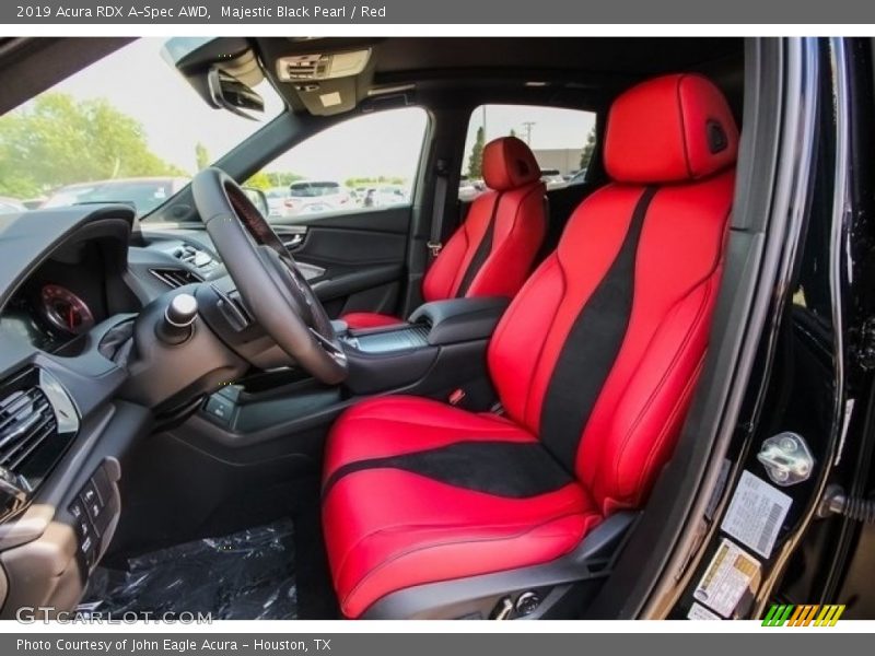 Front Seat of 2019 RDX A-Spec AWD