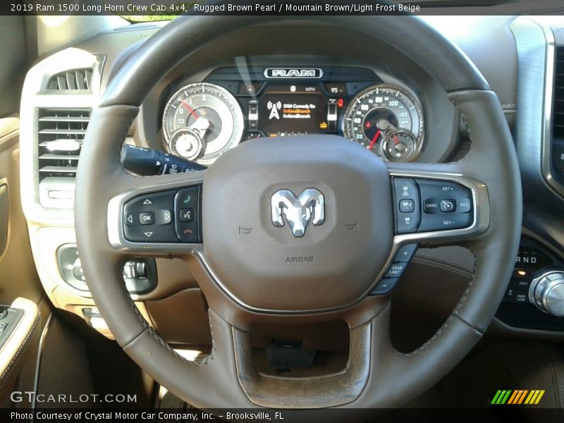  2019 1500 Long Horn Crew Cab 4x4 Steering Wheel