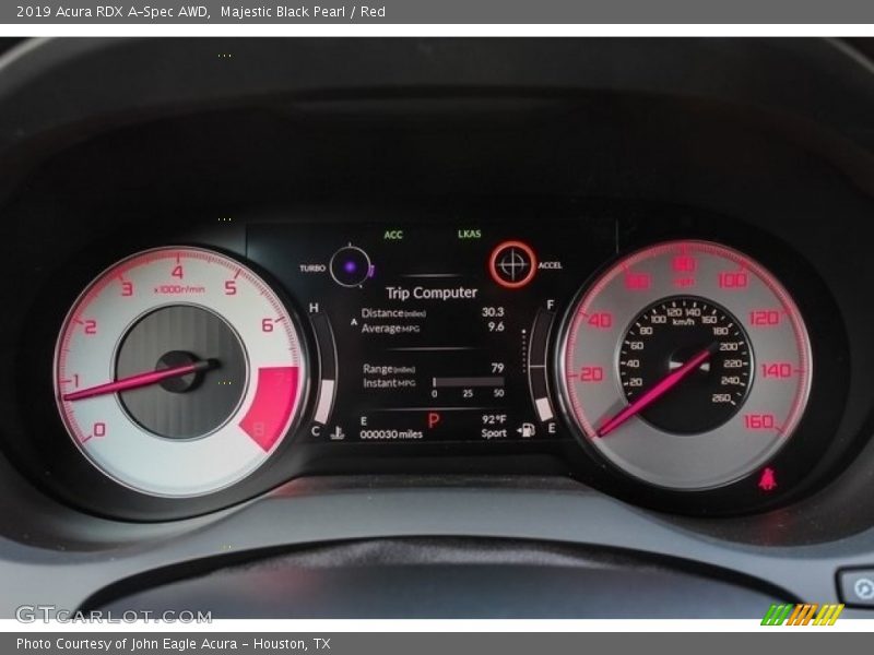  2019 RDX A-Spec AWD A-Spec AWD Gauges