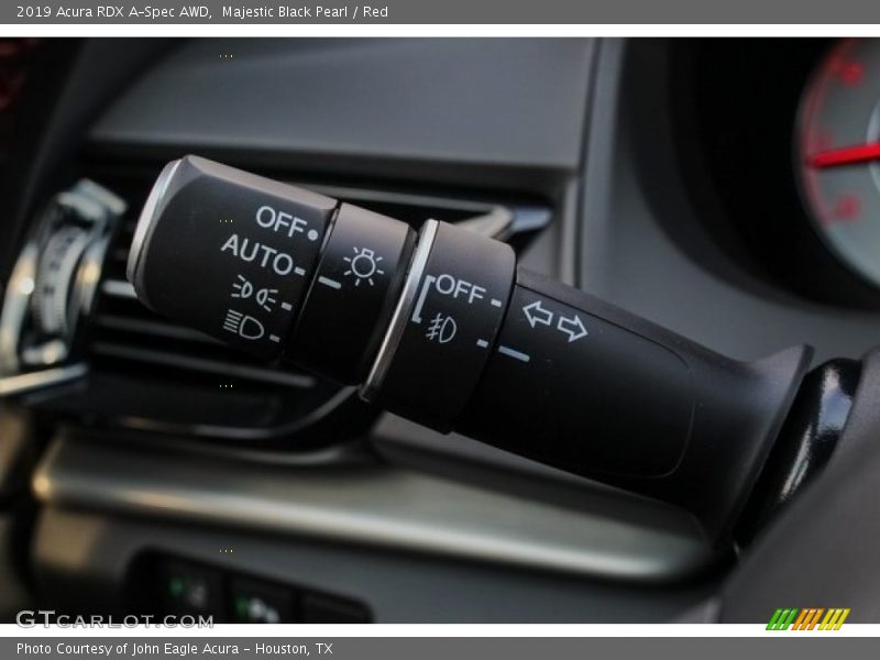 Controls of 2019 RDX A-Spec AWD