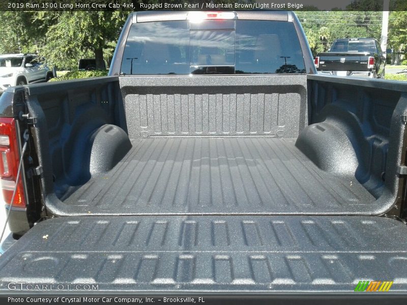 Rugged Brown Pearl / Mountain Brown/Light Frost Beige 2019 Ram 1500 Long Horn Crew Cab 4x4