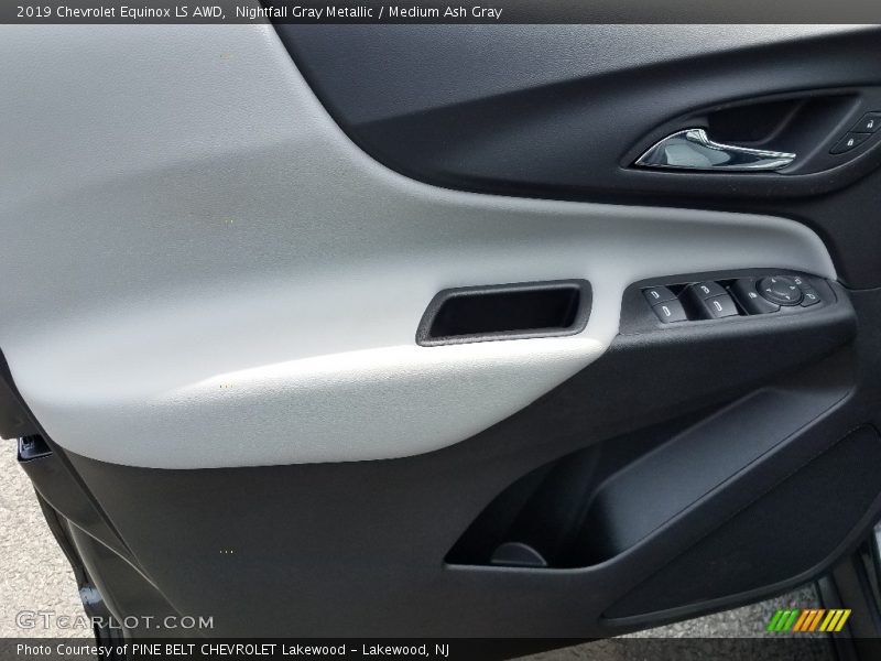 Nightfall Gray Metallic / Medium Ash Gray 2019 Chevrolet Equinox LS AWD