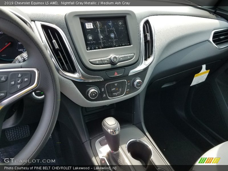 Nightfall Gray Metallic / Medium Ash Gray 2019 Chevrolet Equinox LS AWD