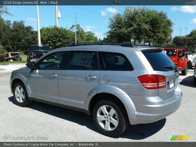 Billet / Black 2018 Dodge Journey SE