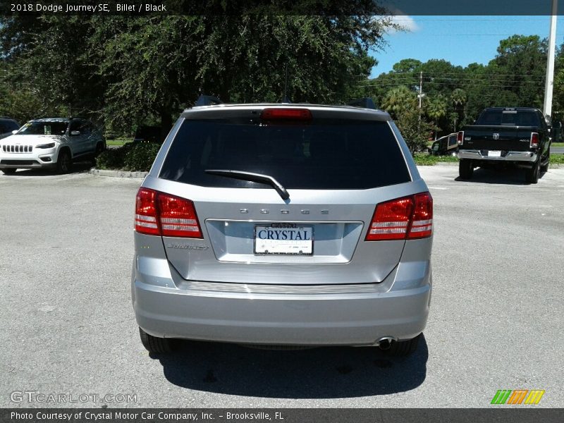 Billet / Black 2018 Dodge Journey SE