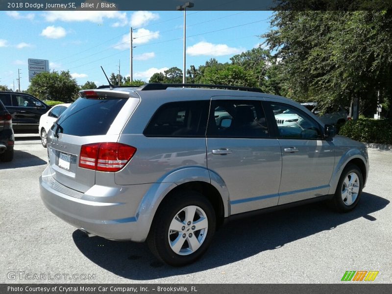 Billet / Black 2018 Dodge Journey SE