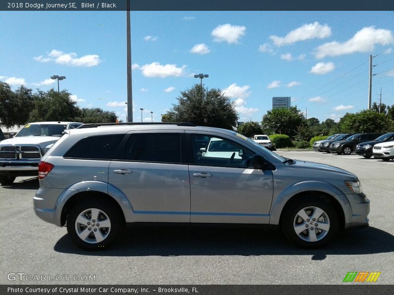 Billet / Black 2018 Dodge Journey SE