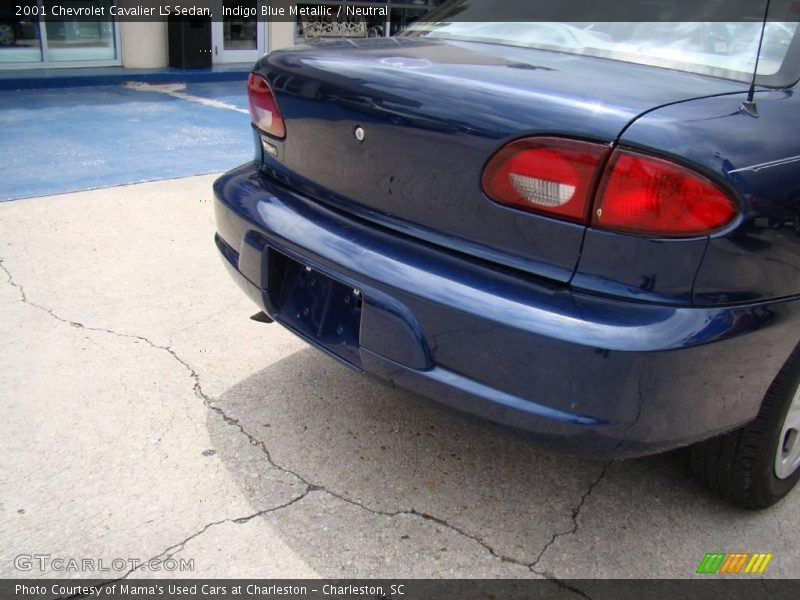 Indigo Blue Metallic / Neutral 2001 Chevrolet Cavalier LS Sedan