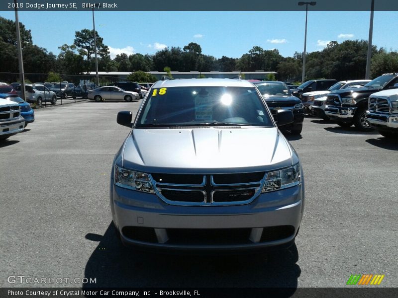 Billet / Black 2018 Dodge Journey SE