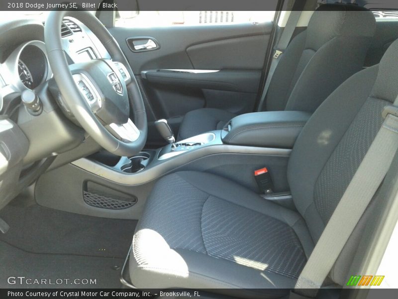 Billet / Black 2018 Dodge Journey SE