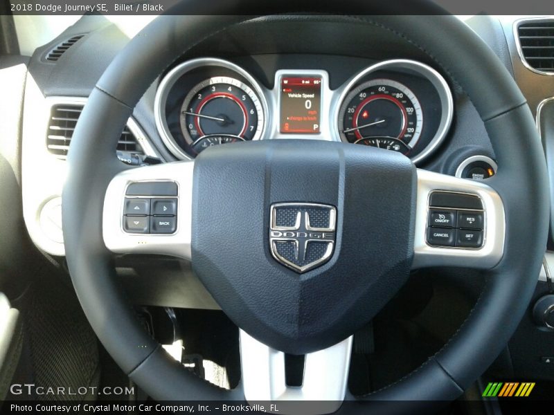 Billet / Black 2018 Dodge Journey SE